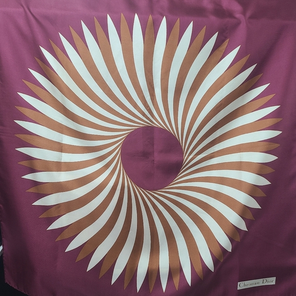 Christian Dior Silk Foulard/Scarf/Handkerchief- Great Condition - Picture 1 of 7